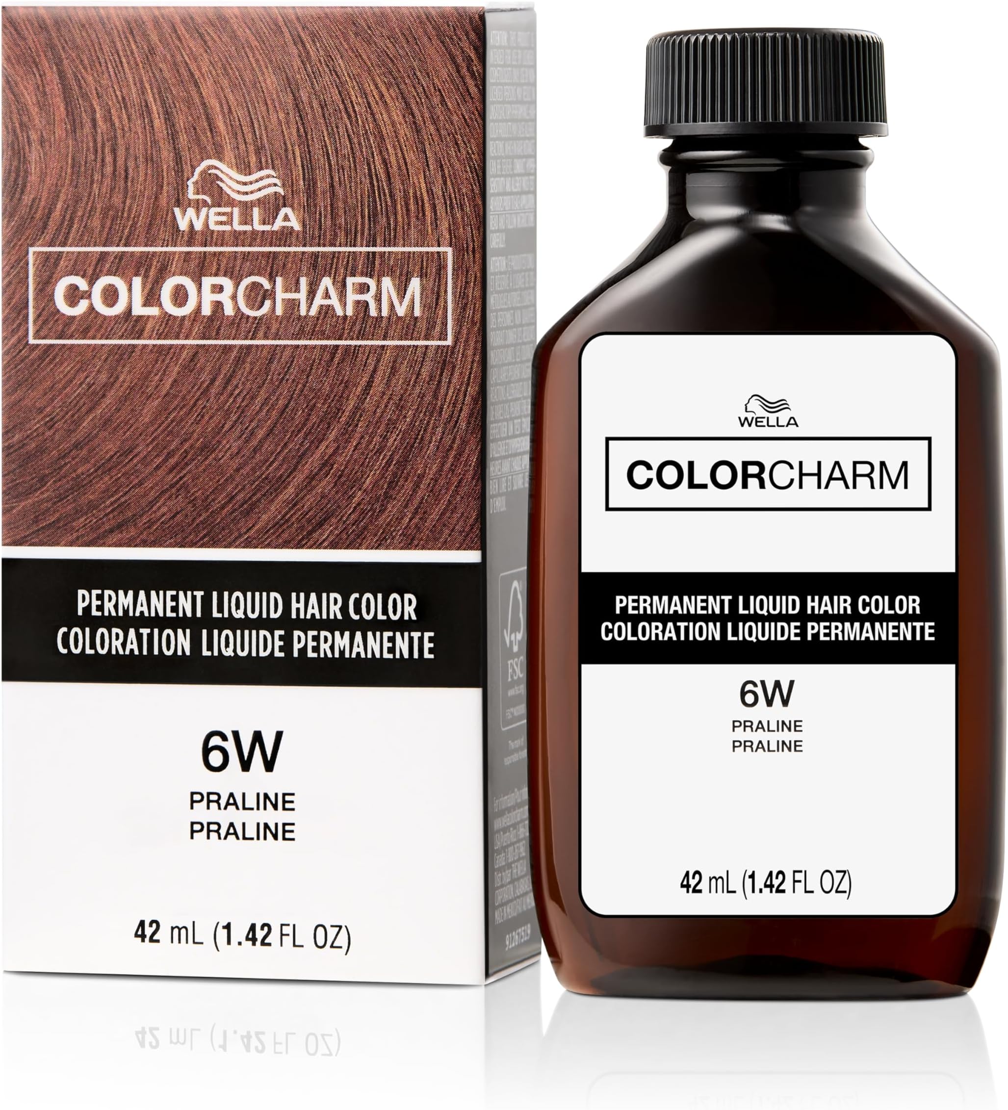 WELLA Color Charm Permanent Liquid Hair Color for Gray Coverage, Warm