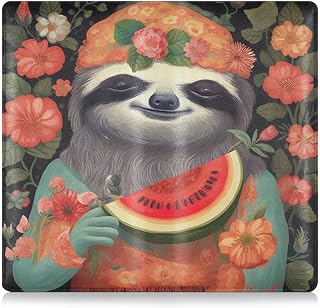 Cute Baby Sloth(7) Car Registration and Insurance Card Holder,Car Essentials for Women Men,Auto Car Wallet Accessories Case for Essential Documents, Driver License and Cards