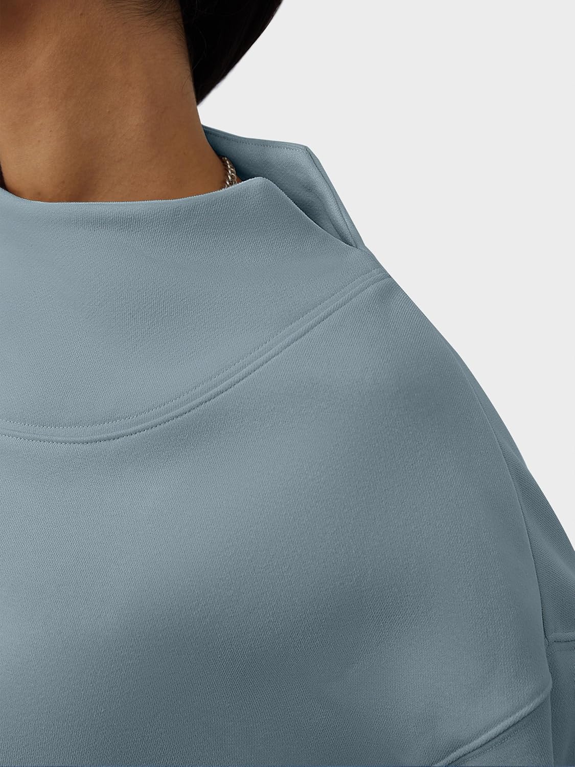 ANRABESS Womens Oversized Sweatshirts Turtleneck Pullover Long Sleeve Hoodies Tops 2025 Fall Fashion Preppy Outfits - Image 6