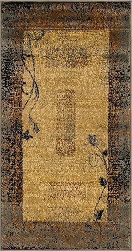 Miniatura 2 de Unique Loom Barista Collection - Alfombra de área Excelsa (2' 2" x 3' 11", beigemarrón)