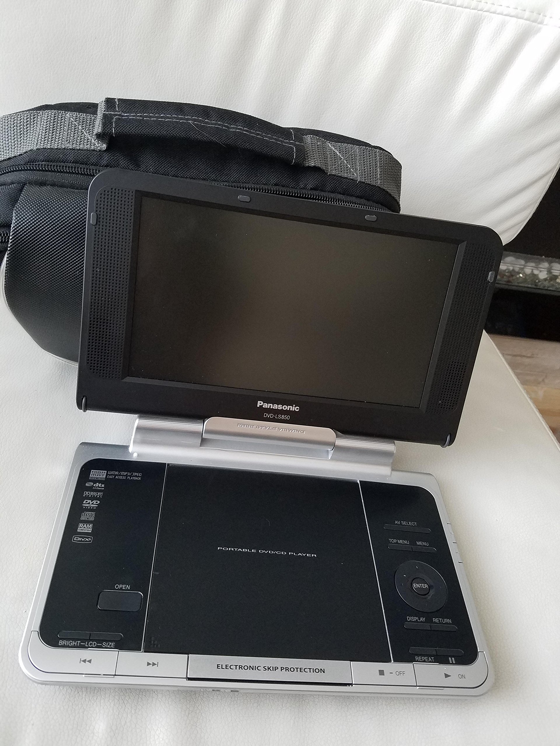 Amazon.com: Panasonic DVD-LS850 Portable DVD Player with 8.5