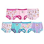 Paw Patrol Girls Toddler Potty Training Pants With Chase, Skye & More With Success Chart & Stickers Size 18, 2T, 3T, 4T, 7-Pack, 3T