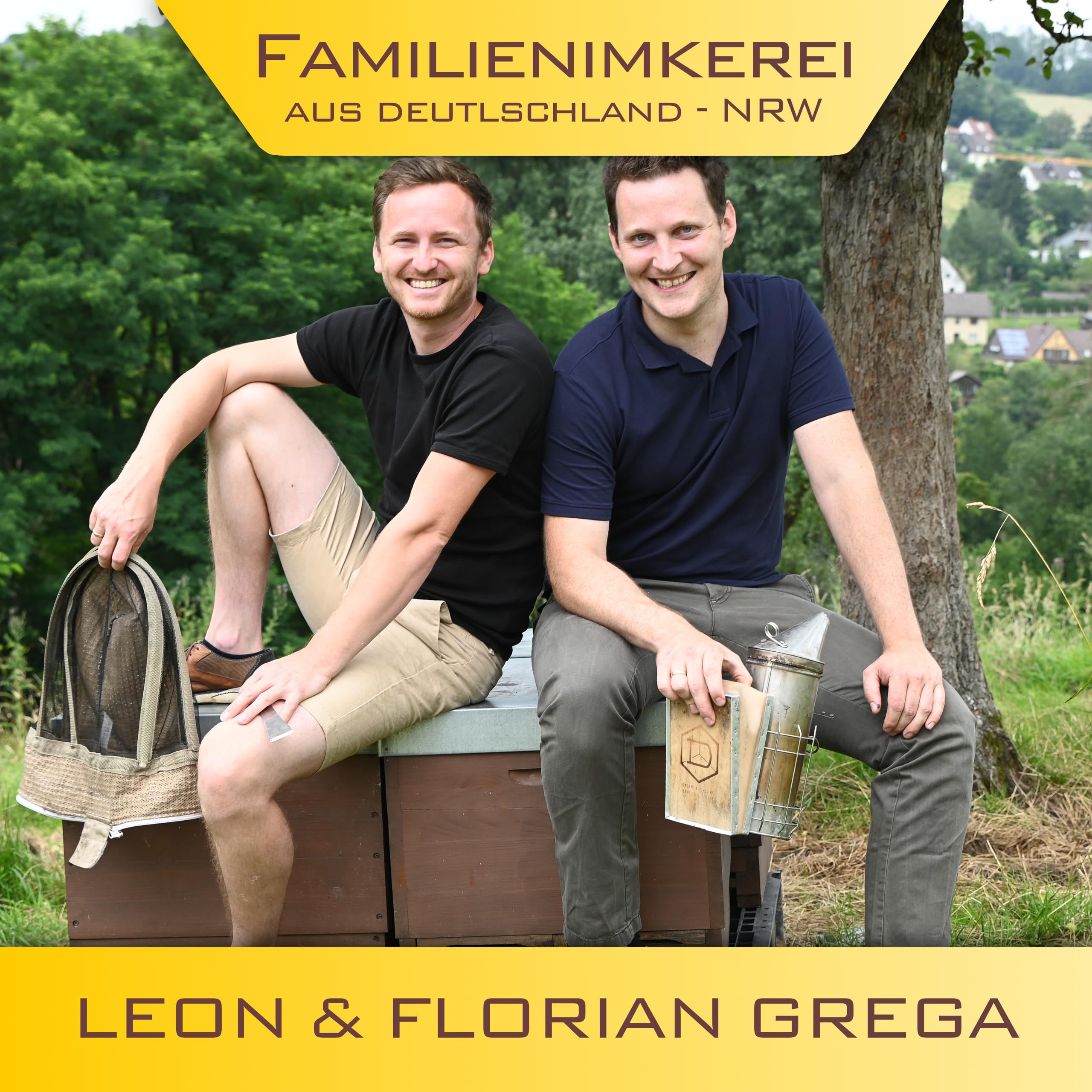 Gregas Imkerei 6er Box – Honigsüßer Brotaufstrich aus Familienimkerei mit Früchten & anderen Spezialitäten wie Lakritze, Vanille & Spirulina Blau verfeinert – Probier- & Geschenkset | 6x 250g