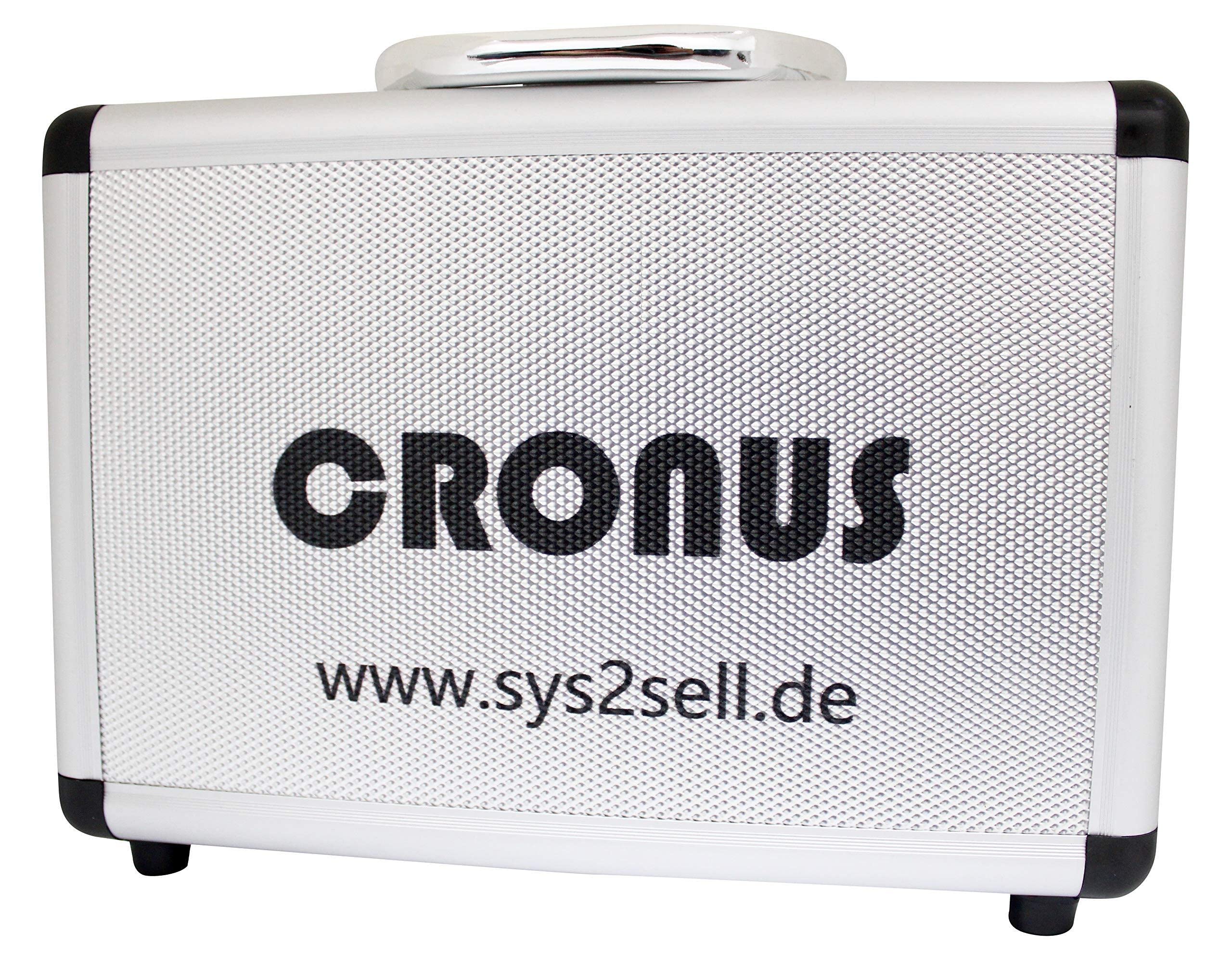 Premium wiertło diamentowe CRONUS M14 10 mm - 65 mm koronka wiertnicza wiertnicza do glazury, suchy zestaw 6 szt. z walizką/etui