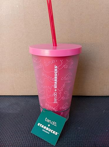 Starbucks 2018 Holiday Collection ban.do Season's Greetings - Vaso frío para café