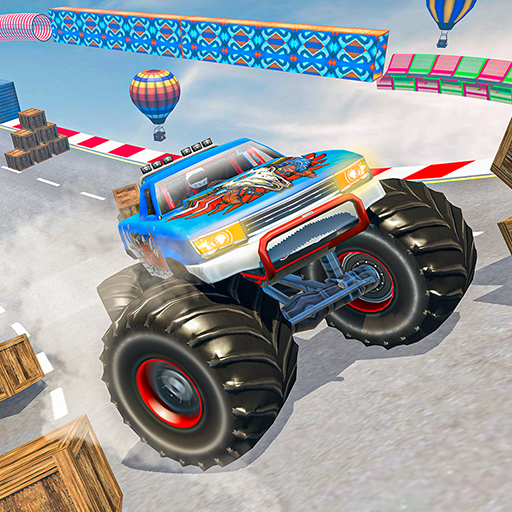 Car Driving Simulator - Monster Car Stunt Game