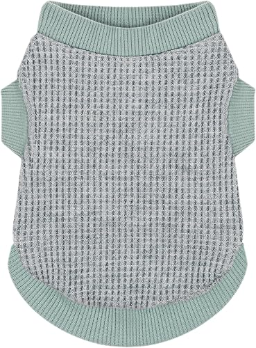 Vista 17 de Camisas de perro acogedoras y funcionales para cachorros pequeños: atuendo gris elástico con diseño fácil de poner, ideal para chihuahuas y Yorkies