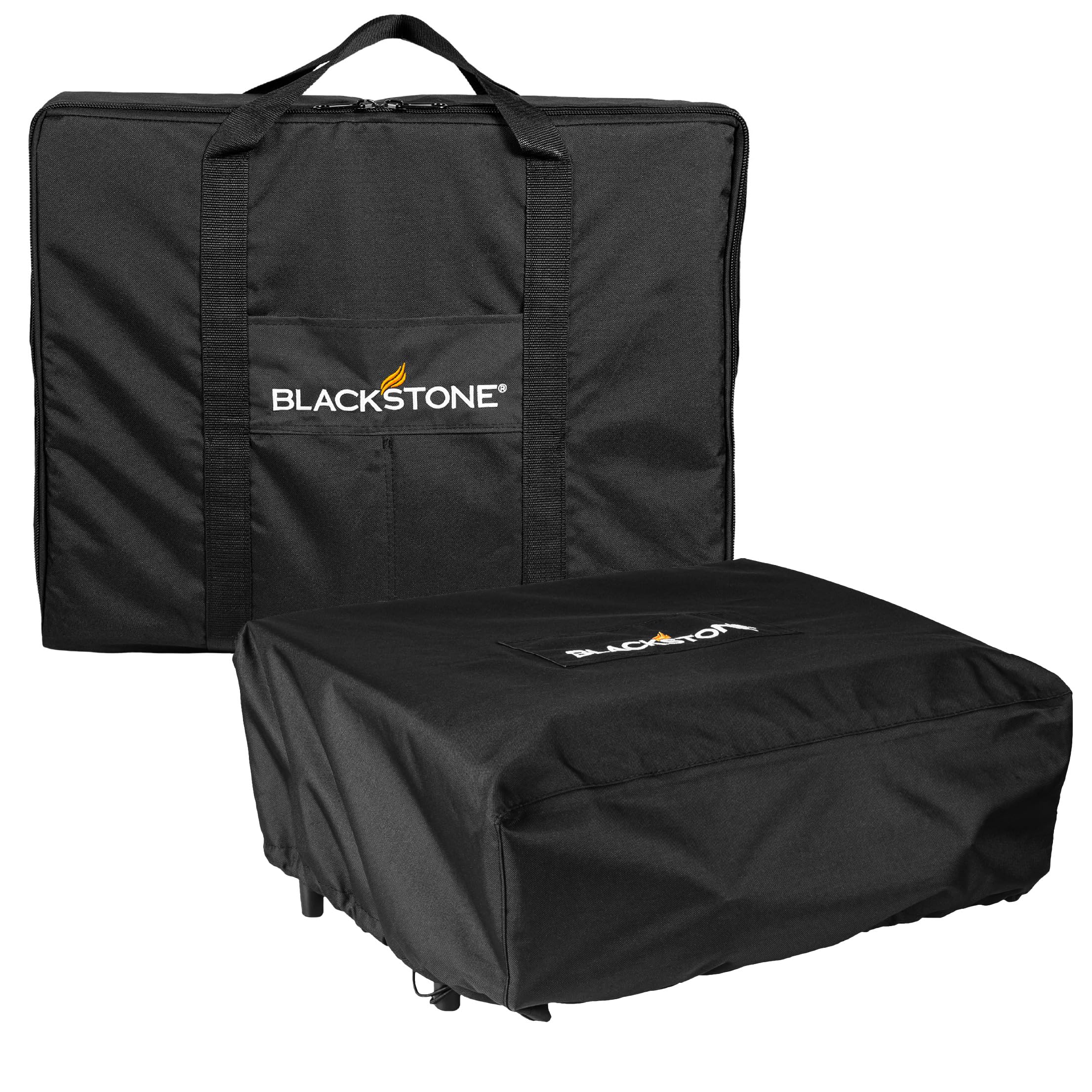 Blackstone 22" Tabletop Griddle Cover & Carry Bag Combo – Weather-Resistant 600D Polyester for Protection and Portability