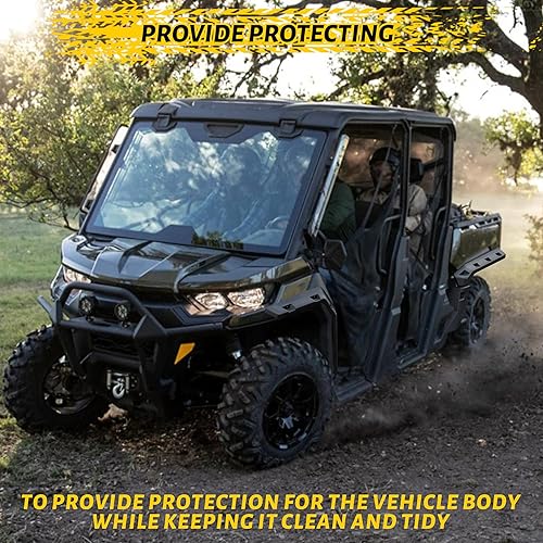 Miniatura 5 de Kit extendido de guardabarros deportivos delanteros y traseros para Can-Am Defender HD5 HD7 HD8 HD9 HD10 MAX 2016-2025 accesorios, repuesto