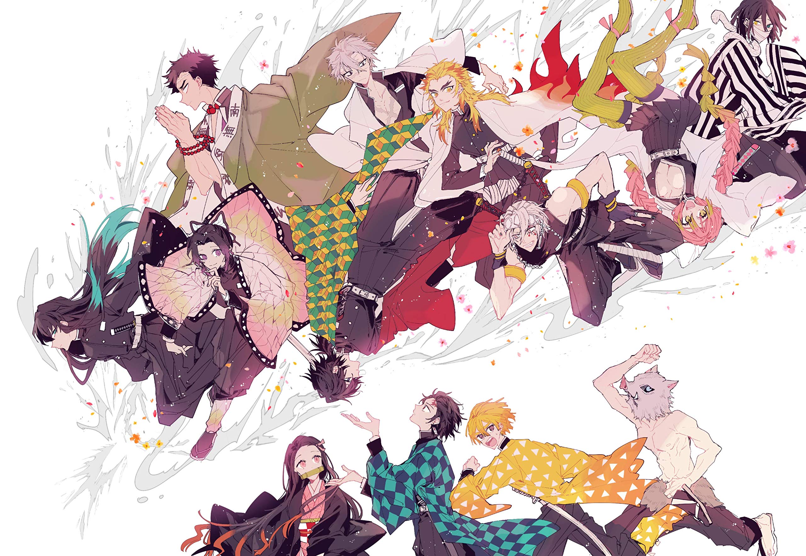 Buy Anime Print Demon Slayer Kimetsu No Yaiba Poster Shinobu Kochou 