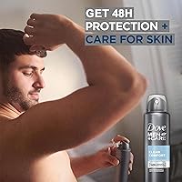 Vista 3 de Dove Men + Care Antiperspirant Deodorant Spray, 6 Pack, 48H Protection, Long-Lasting Clean Comfort Scent, Soothes & Moisturises Skin, 5 oz. Each