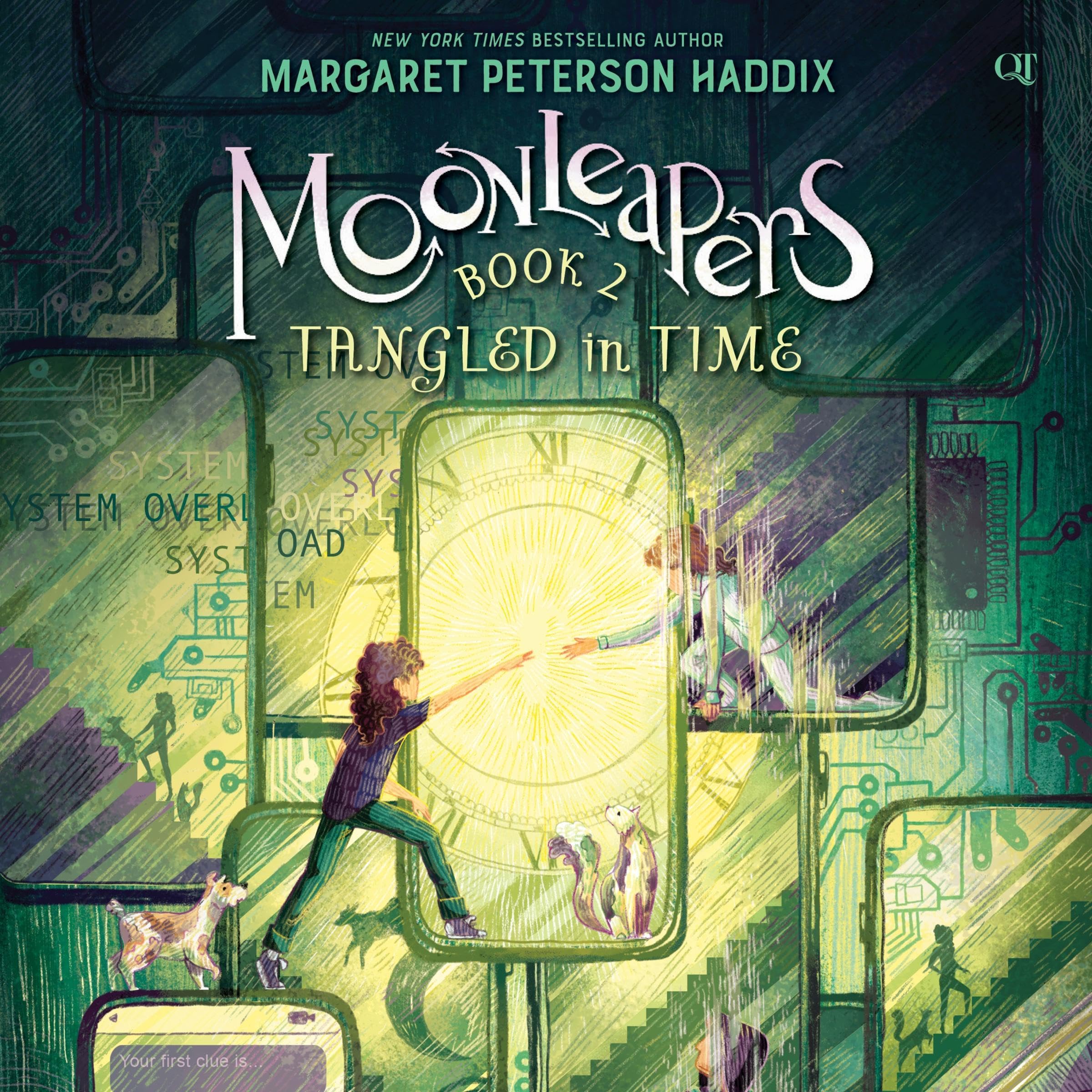 Cover art for Moonleapers, Book 2: Tangled in Time