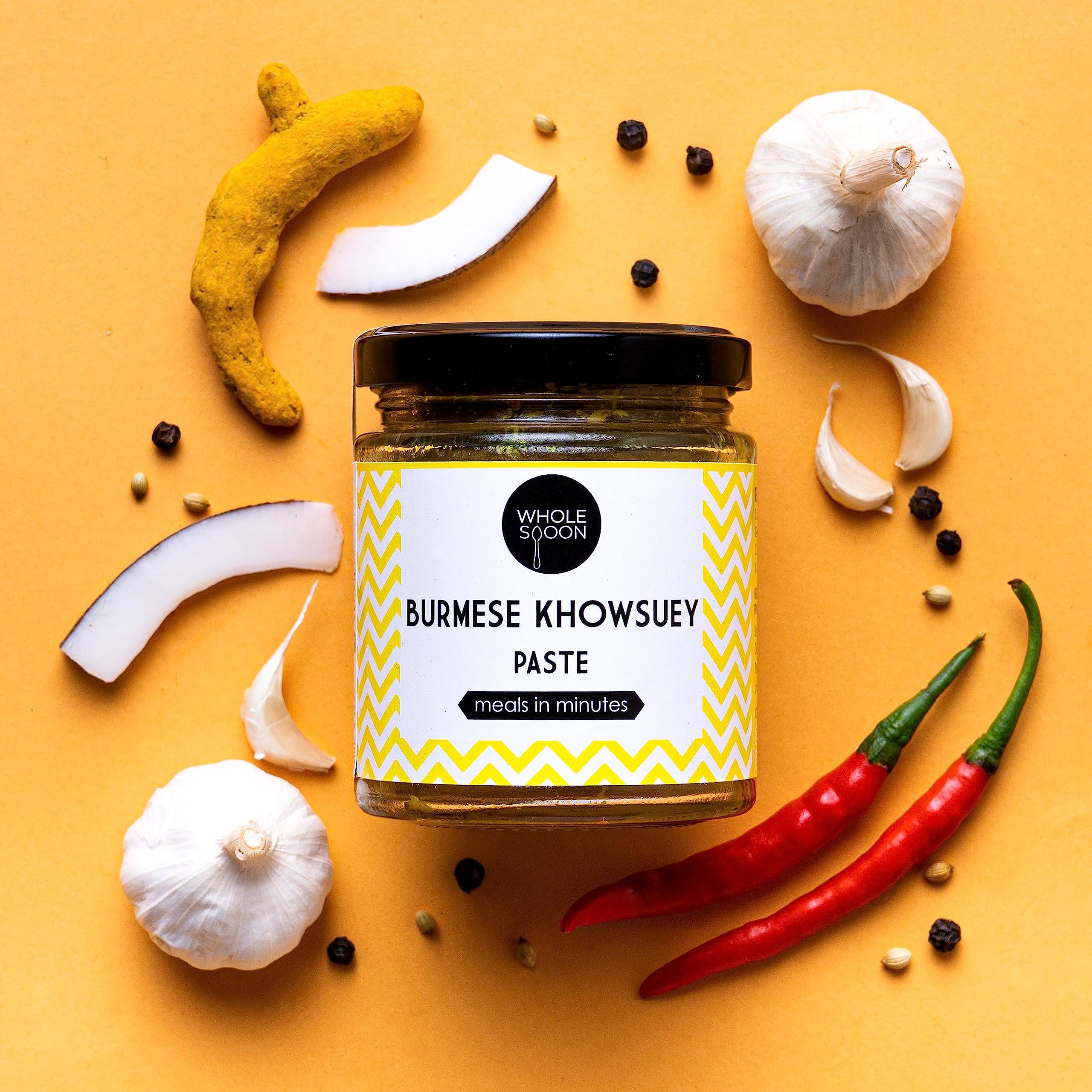 Wholespoon Khowsuey Paste (180gm) | All natural, Preservatives Free, Plant based | Make Restaurant Style Khow Suey in 10 mins (B0C8D886YG) Amazon Price History, Amazon Price Tracker