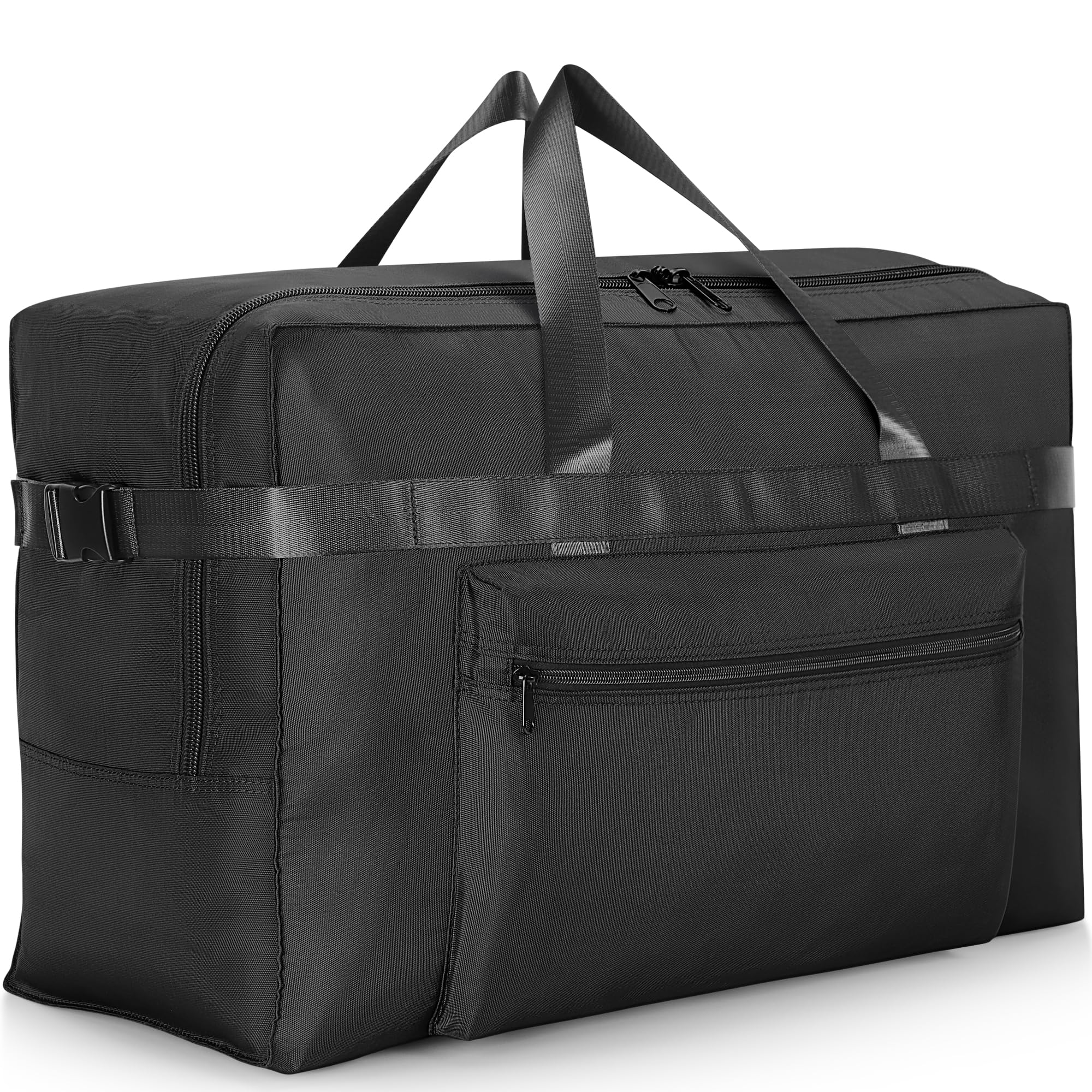 Hafmall Extra Large 120L Foldable Duffel Bag for Travel, 120L, Black ...