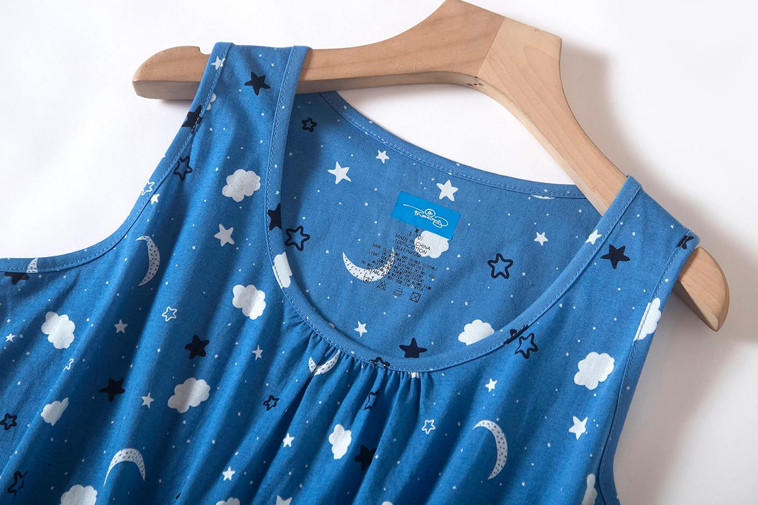 PNAEONG Women Cotton Sleepwear Short Sets Tank&Short Pajamas Sets XTSY208 - Image 2