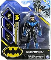 Vista 1 de DC Comics Spin Master - Figura de acción de Batman 2023 Nightwing de 4 pulgadas
