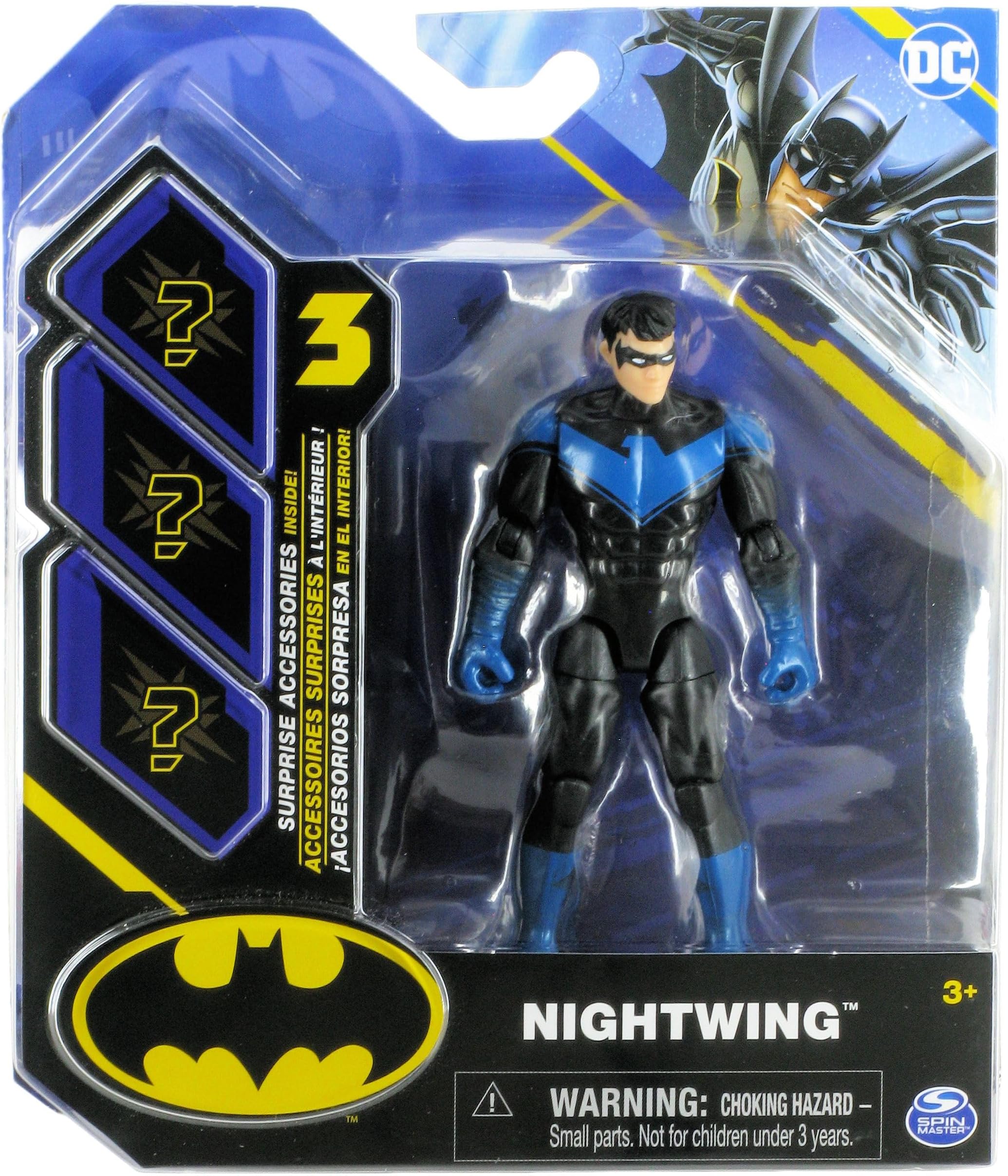 Batman 2023 Nightwing 4-inch Action Figure by Spin Master