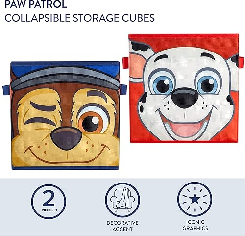 Miniatura 146 de Idea Nuova Marvel Avengers - Juego de dos espaciosos cubos de almacenamiento plegables, 10 x 10 pulgadas, Avengers / gris Avengers /