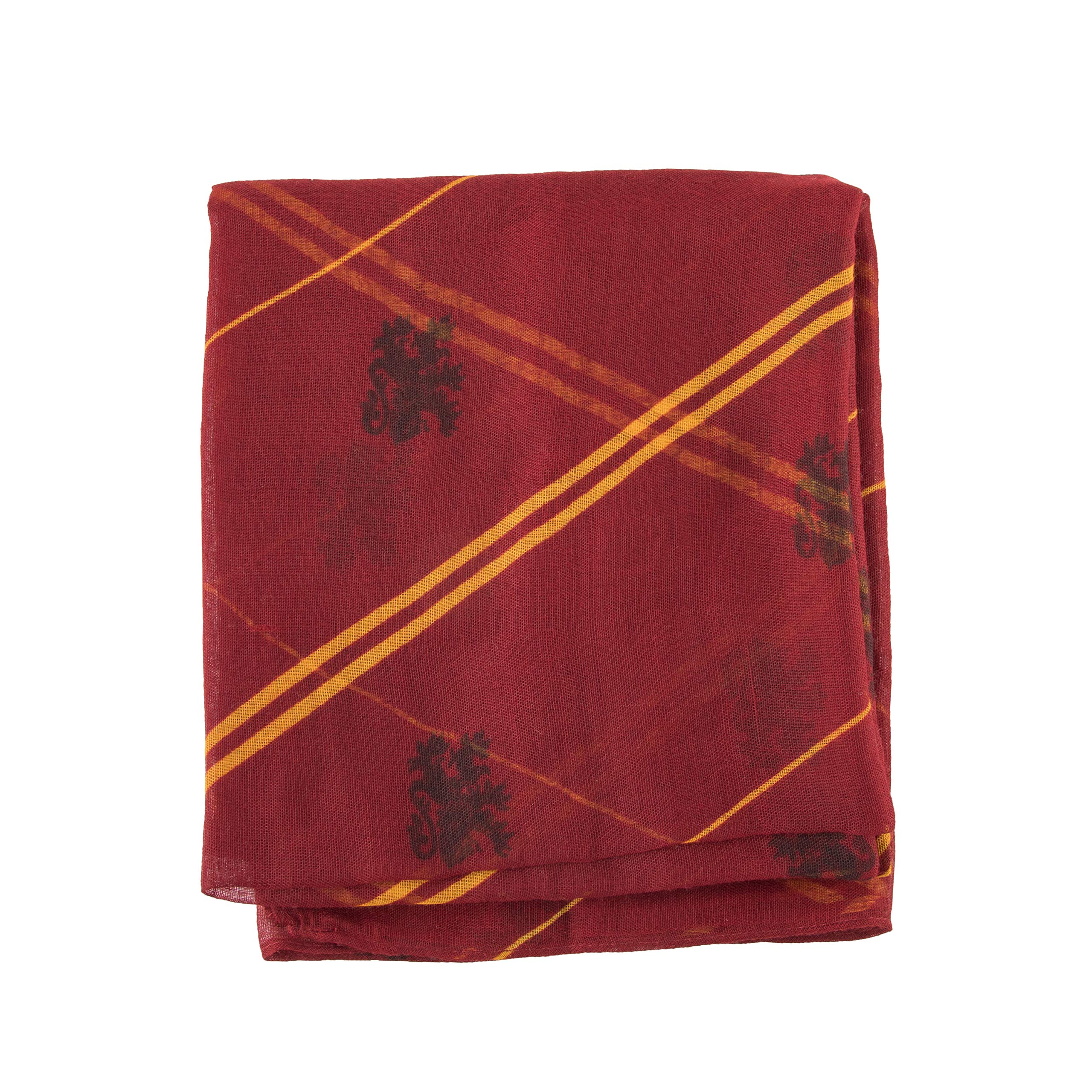 Cinereplicas Harry Potter - Leichtes Halstuch Gryffindor/Hufflepuff/Ravenclaw/Schwarz/Slytherin - Offizielle Lizenz