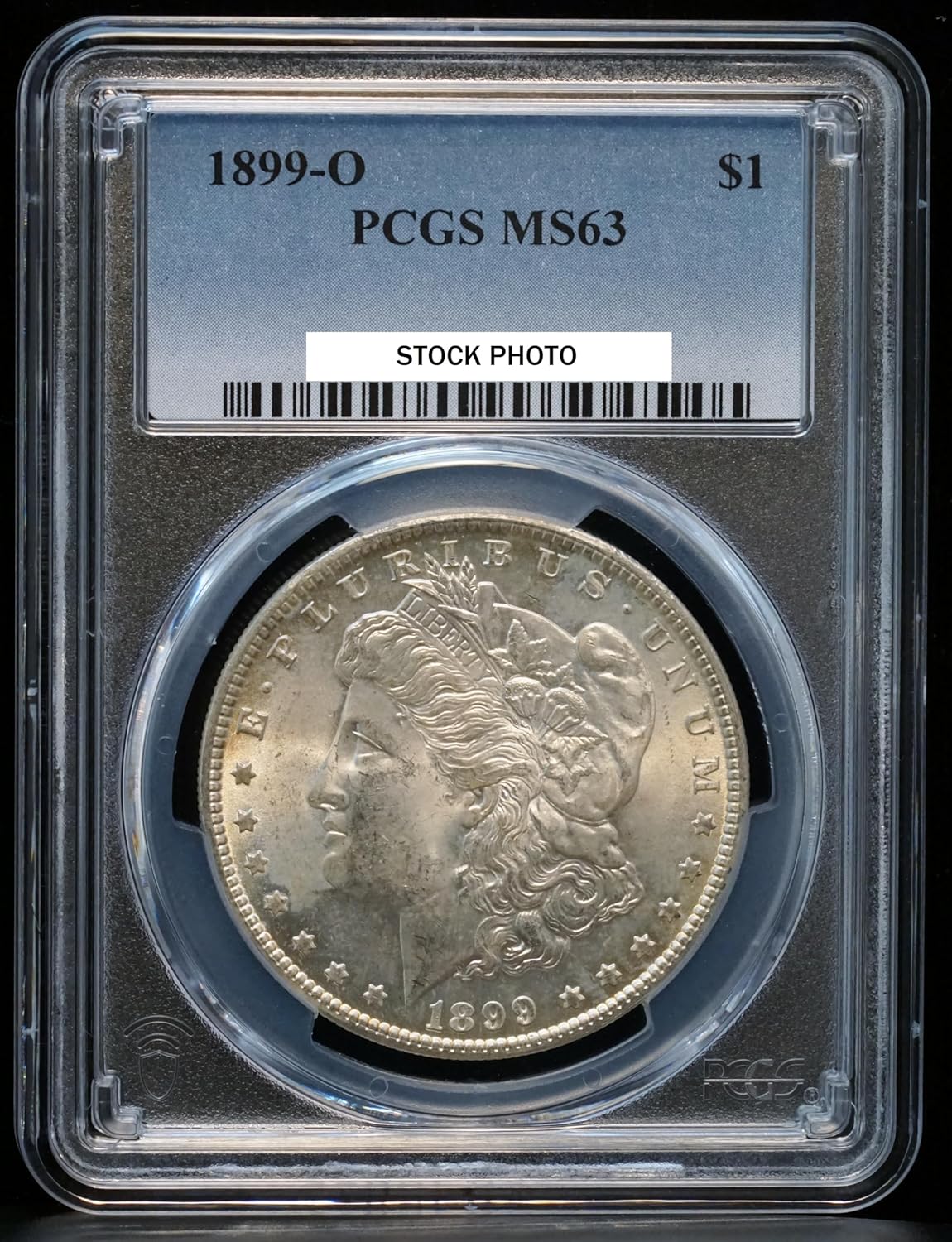1899-O Morgan Silver Dollar, PCGS MS63, $1 US Coin, New Orleans Mint