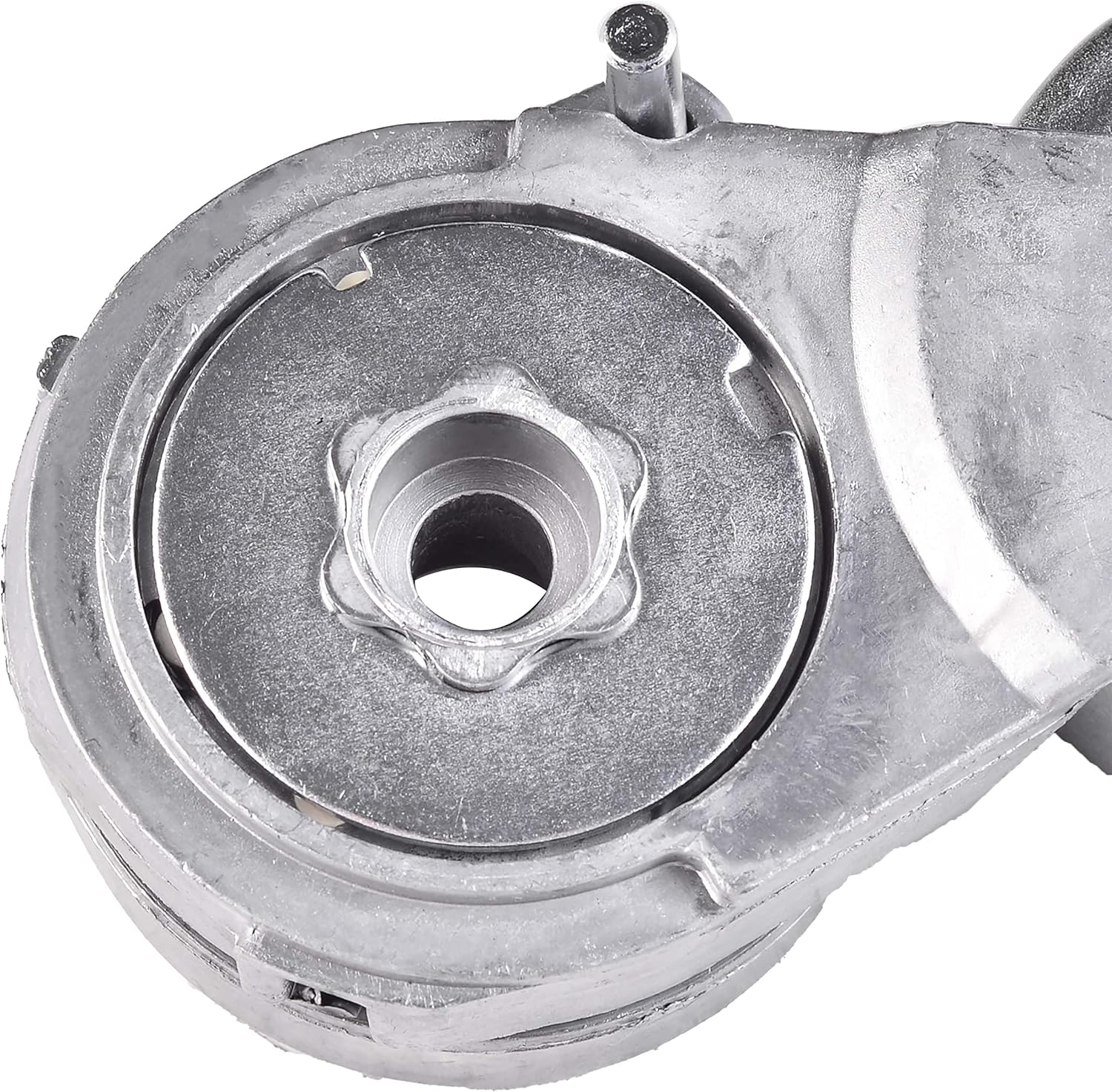 39162 Automatic Belt Tensioner w/Pully Compatible with 2018-2015 Chevrolet City Express 2014-2009 Nissan Cube 2021-2013 Nissan Nv200 2016-2007 Nissan Tiida L4 1.8L 2.0L