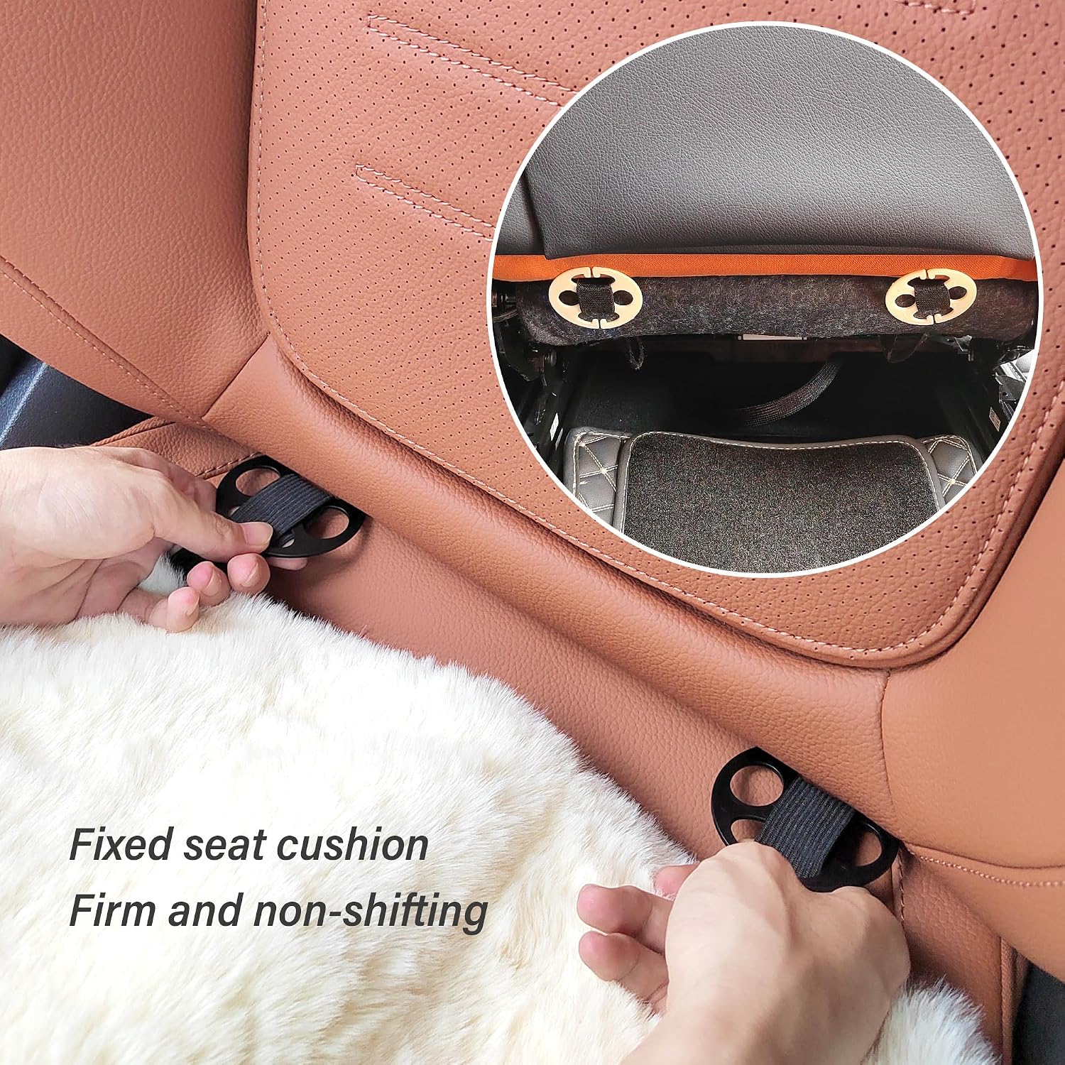 Stacool 24PCS Seat Covers for Cars Hooks,12 Plastic Car Seat Cover Chucks + 12 Metal Hooks for Car Accessories Seat Covers Replacement,Universal Car Fastener Kit Fit All Car Seat Cover