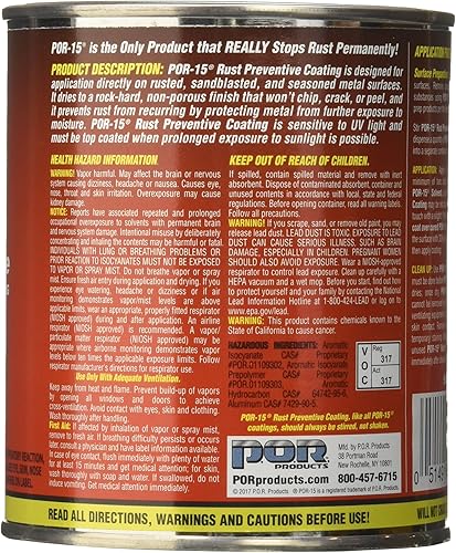 Miniatura 2 de Revestimiento preventivo POR-15 , Plateado