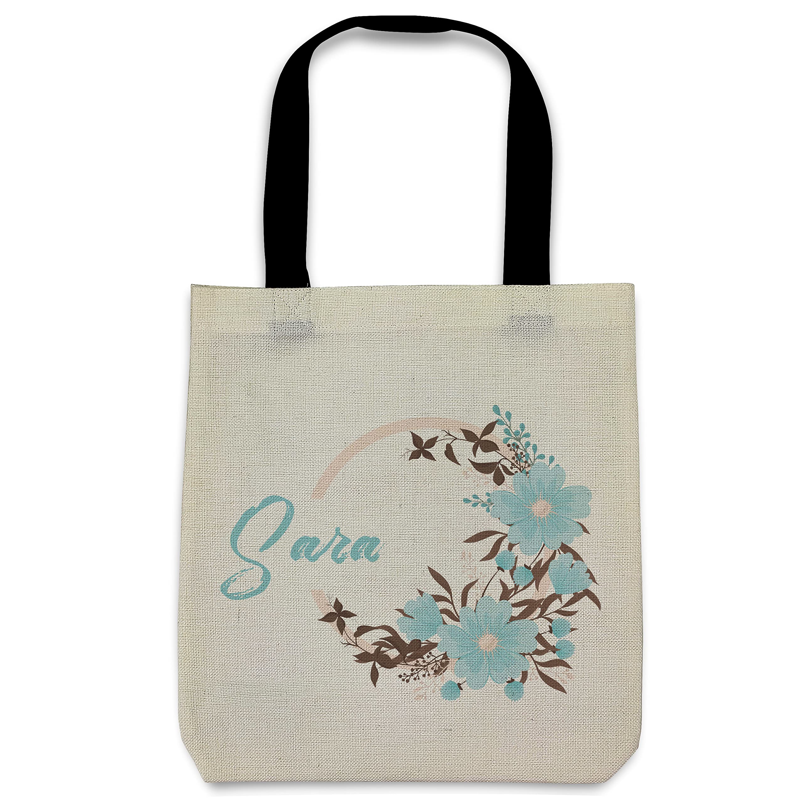 LolaPix Bolsa de Tela Personalizada. Tote Bag. Regalos Originales.Tejido tipo Lino. 36 x 39 cm. Varios diseños. Bolsa Greta.