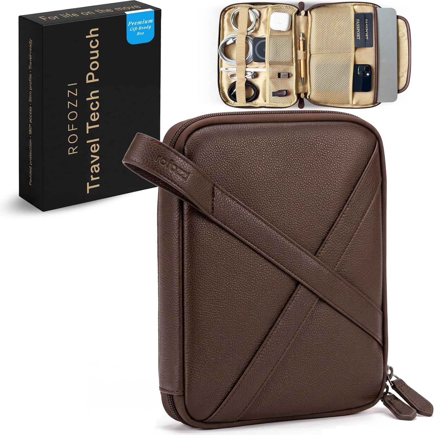 Voyager 14-Inch Laptop Tote Bag and Curator 11-Inch Tablet Folio Pouch image 2