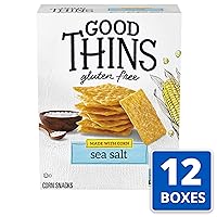Vista 66 de Good Thins Simply Salt Snacks - Galletas de arroz sin gluten, 3.5 onzas (paquete de 3)