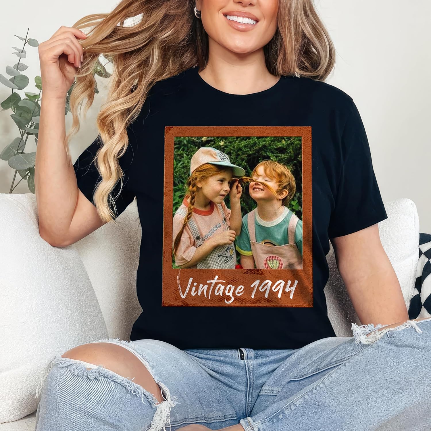 JIX & JOKY Custom Your Own Bootleg Rap Tee Custom Girlfriend Face Shirt for Boyfriend Vintage Birthday Valentine Shirt - Image 5