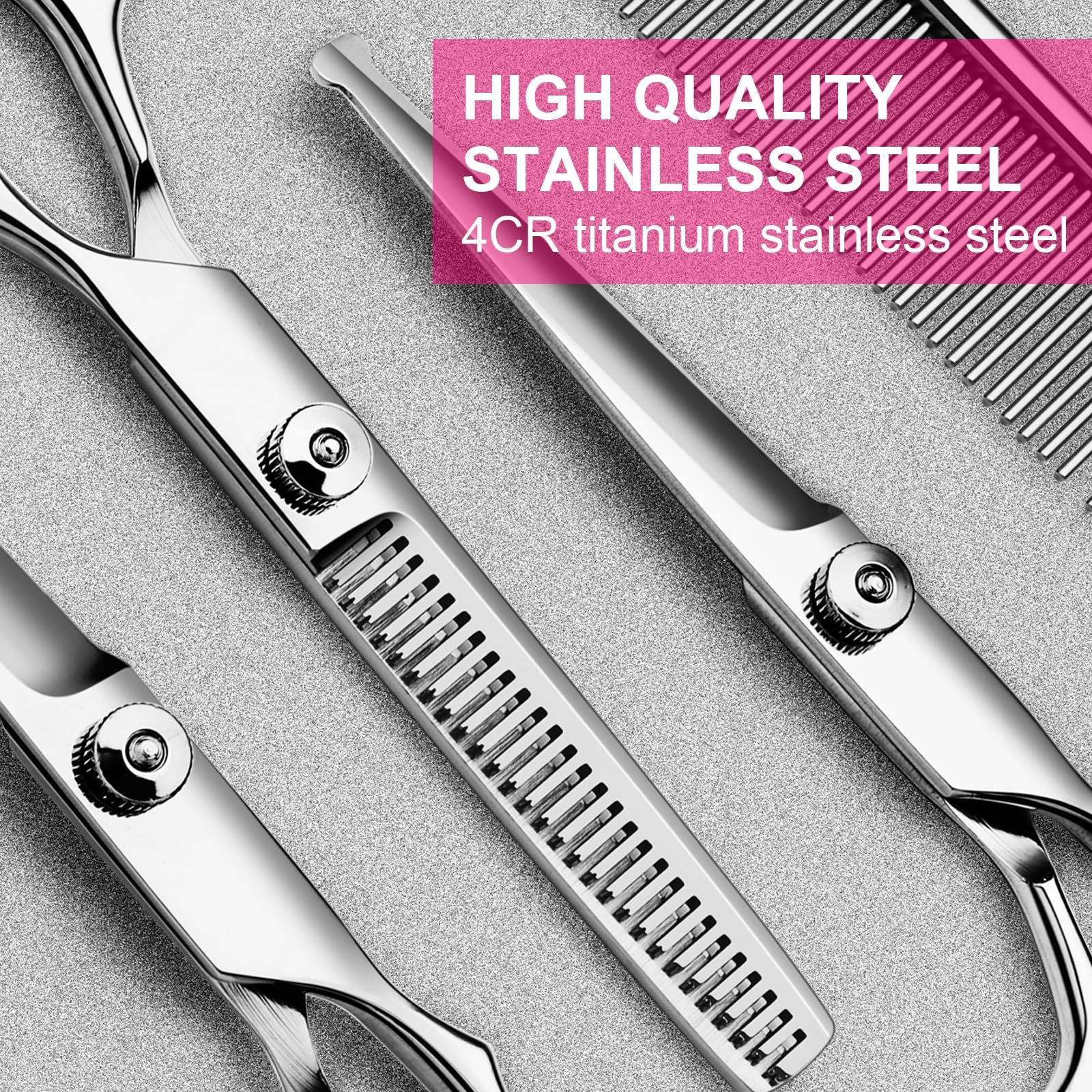 5 in1 Dog Grooming Scissors Kit - Image 3