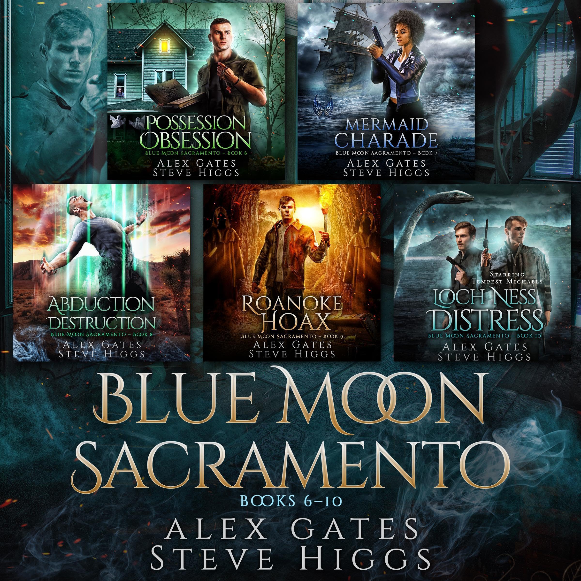 Cover art for Blue Moon Sacramento, Books 6 - 10