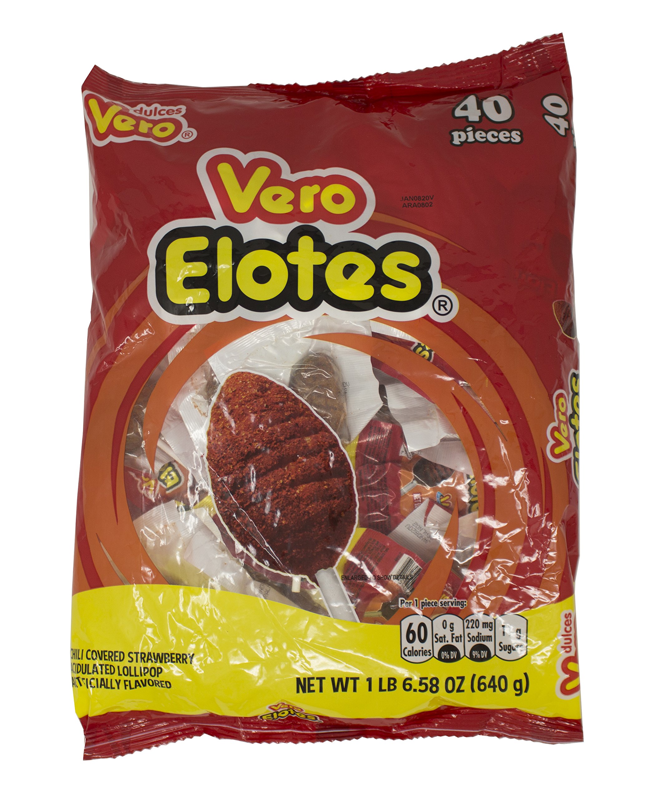Wholesale VERO CANDY 40CT #ELOTES W/CHILI