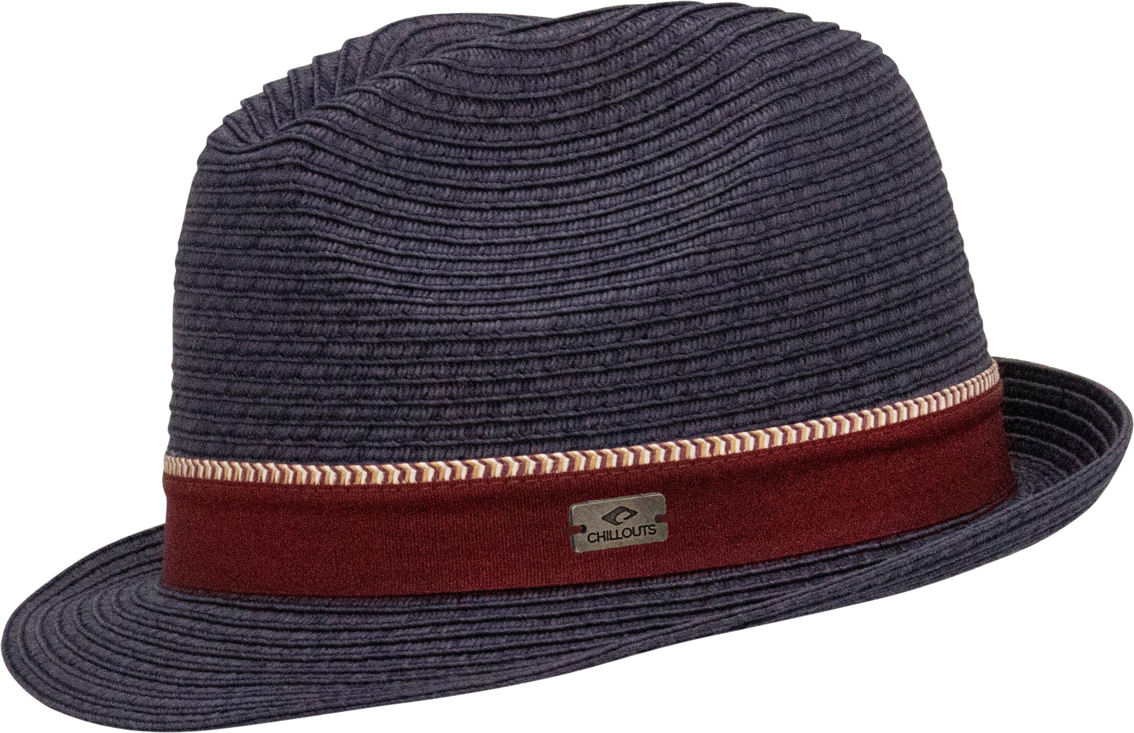 Chillouts Men's Navy Livorno Hat, S-M