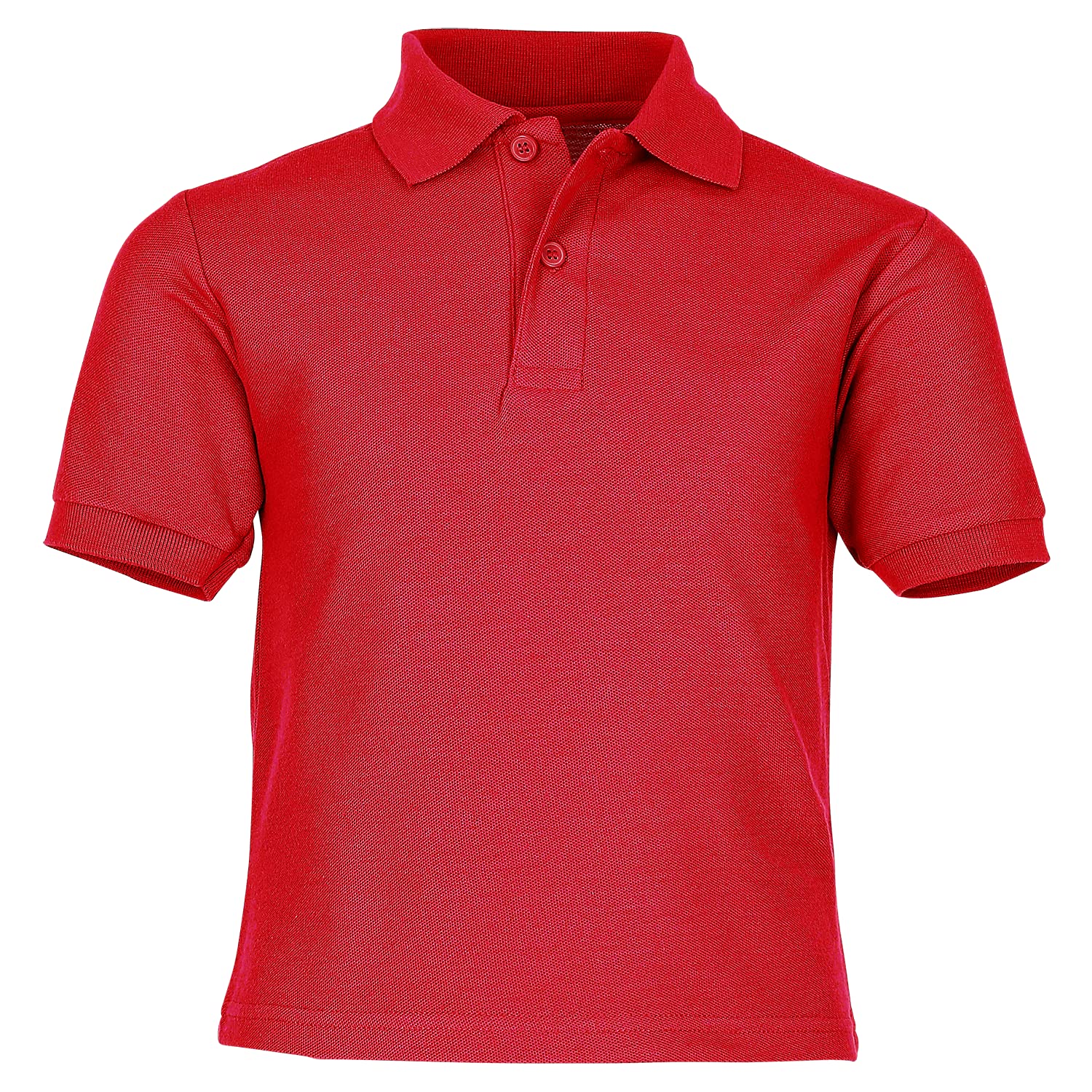 Fruit of the Loom Boys' Shirt red Rot 7-8 Years
