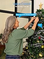 Vista 6 de EIGHTREE Enchufe inteligente 2025, actualización a 15A, toma de corriente Bluetooth y Wi-Fi de doble conexión, control de voz, toma de control