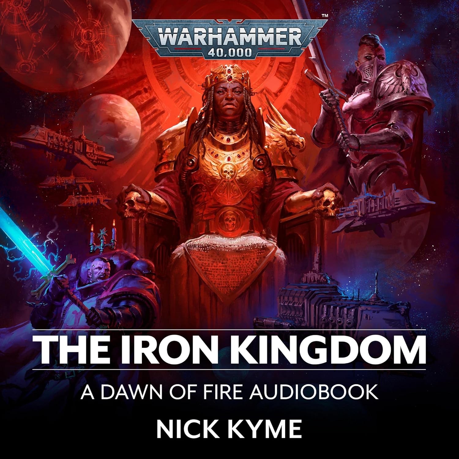 The Iron Kingdom: Dawn of Fire: Warhammer 40,000, Book 5    
	                
	            

                 
                        Audible Audiobook 
                  
                        – Unabridged
