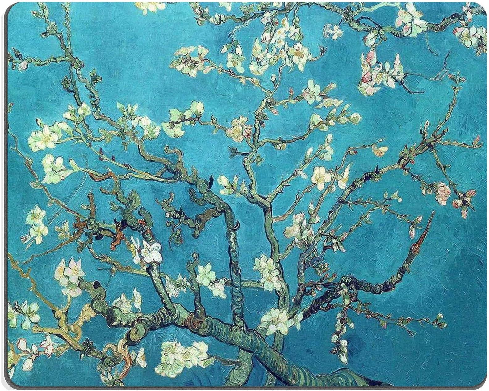 MSD Mouse Pad vincent van gogh branches with almond blossom 1890 Customized Desktop Laptop Gaming Mousepads
