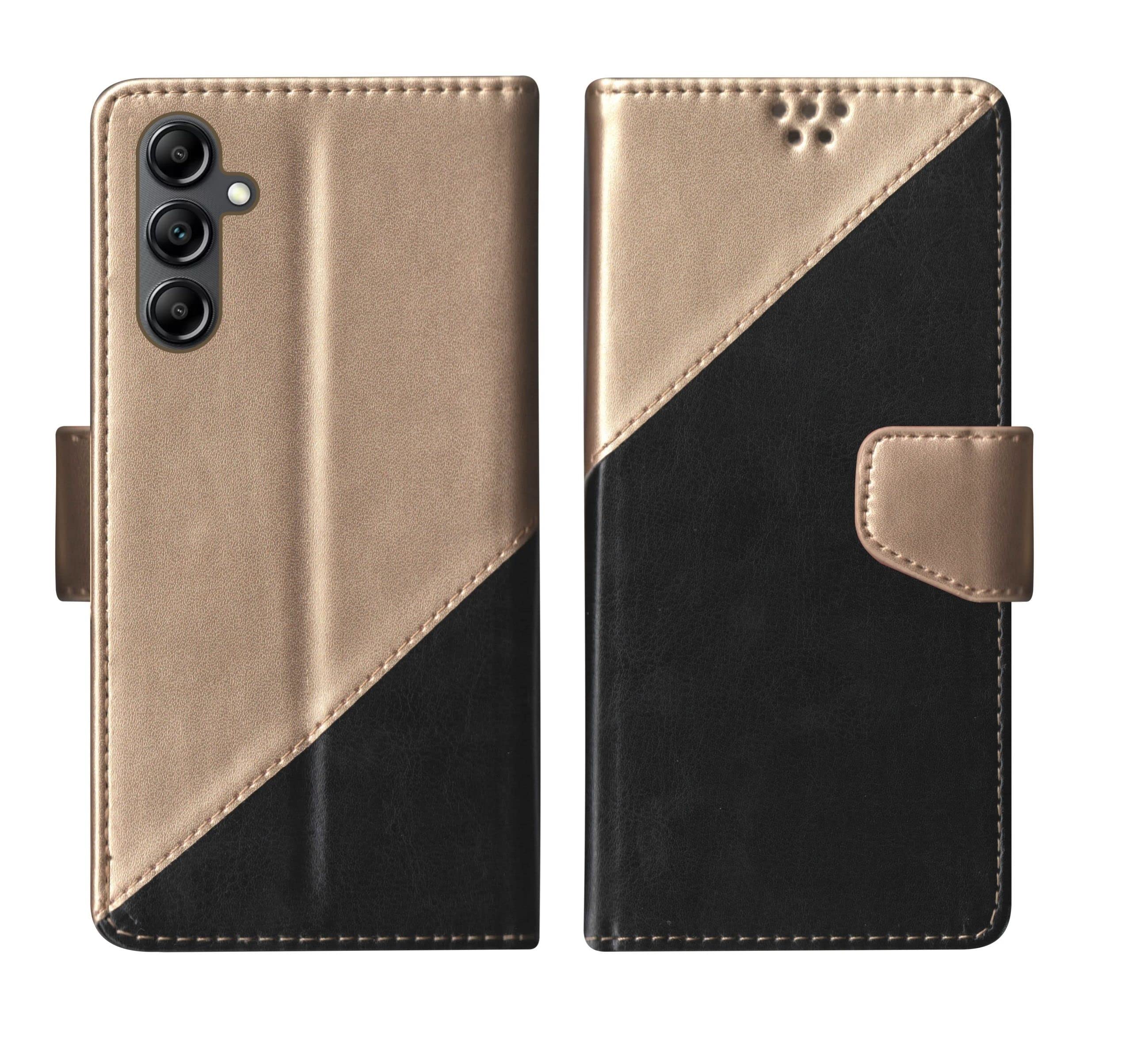 SBMS Flip Cover for Samsung Galaxy M14 5G Back Cover Case with Magnatic Closure | Inbuilt Stand | Card & Money Pocket (Multi Black) (B0C3X63DKD) Amazon Price History, Amazon Price Tracker