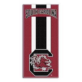 Northwest NCAA South Carolina Fighting Gamecocks Unisex-Adult Beach Towel, 30 x 60, Zone Read