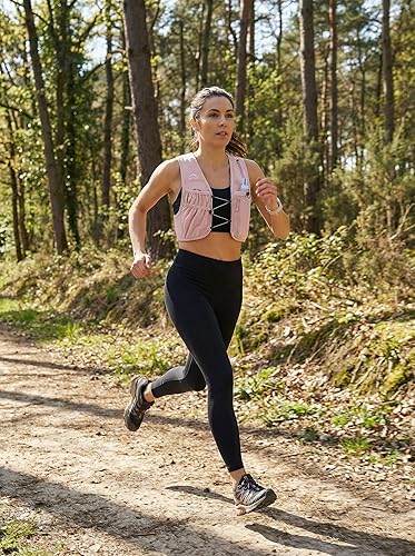 Miniatura 8 de Chaleco de correr para mujeres y hombres, patente original de Estados Unidos, correas ajustables para el pecho, chaleco de hidratación para correr