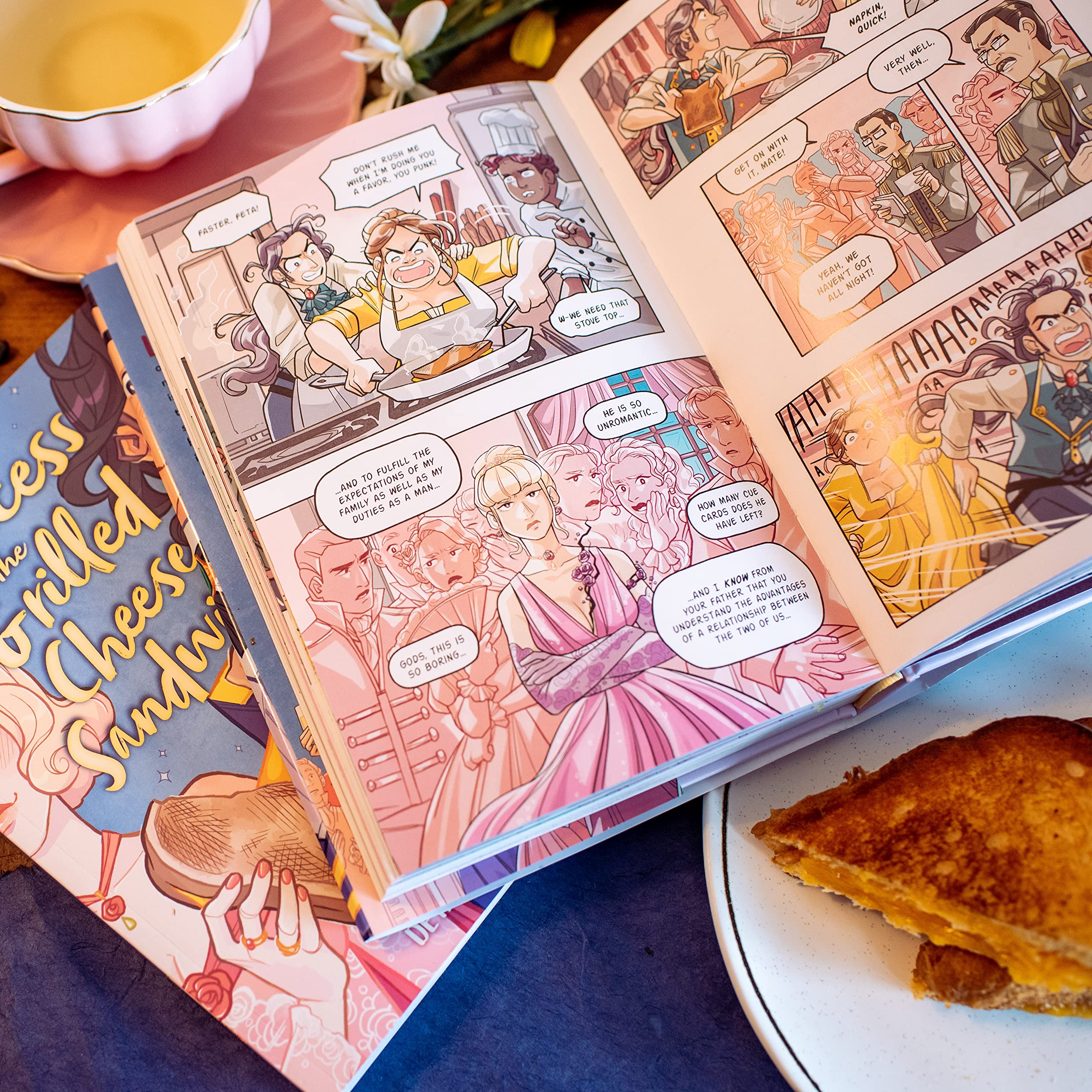The Princess and the Grilled Cheese Sandwich (A Graphic Novel)