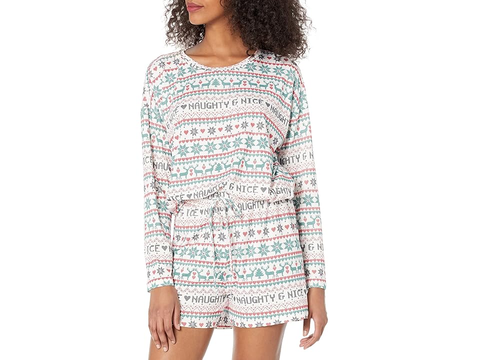 Wildfox Naughty Nice Fair Isle (Naughty & Nice Fair) Women's Clothing INTERNATIONAL SHIPPING