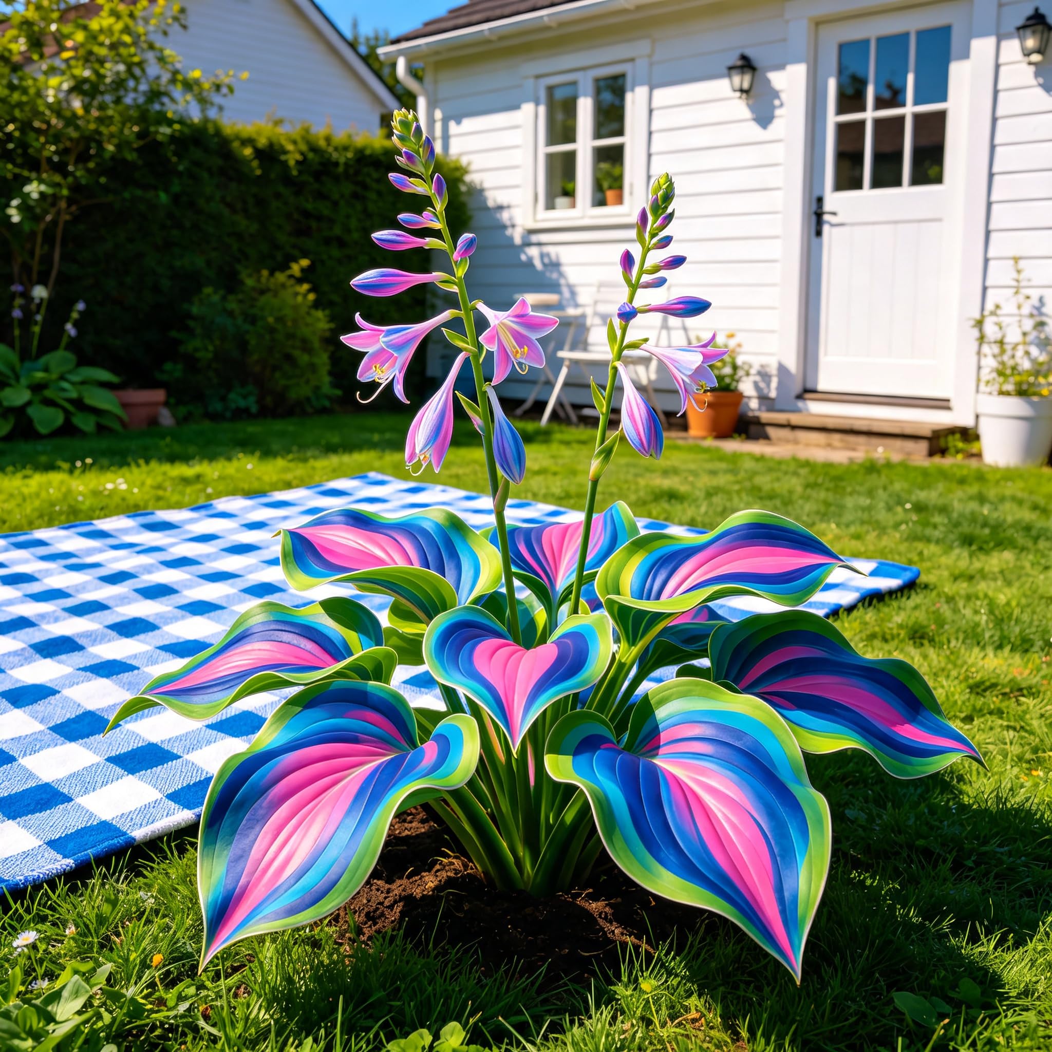 Hosta Bulbs for Planting, Excellent Display,Hosta Mix,Perennial-Bulbs-Coloured hostas Bulbs — image 1