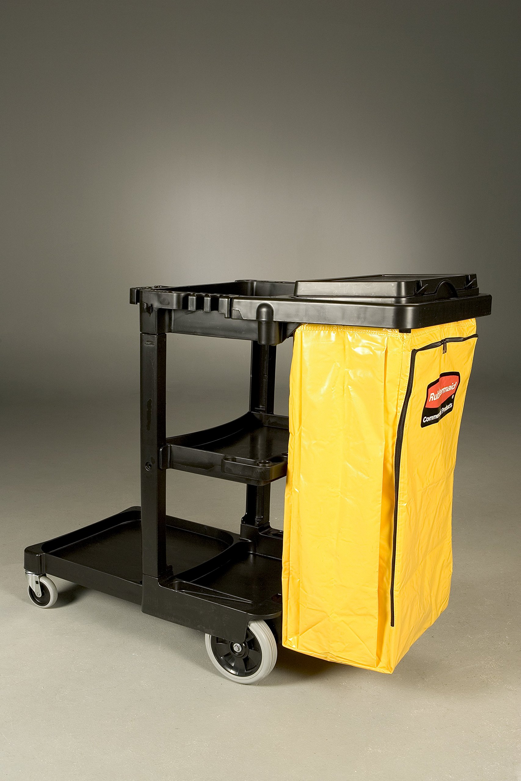 Rubbermaid Reinigungswagen inkl Vinyl-Abfallsack 1168 x 552 x 975 mm