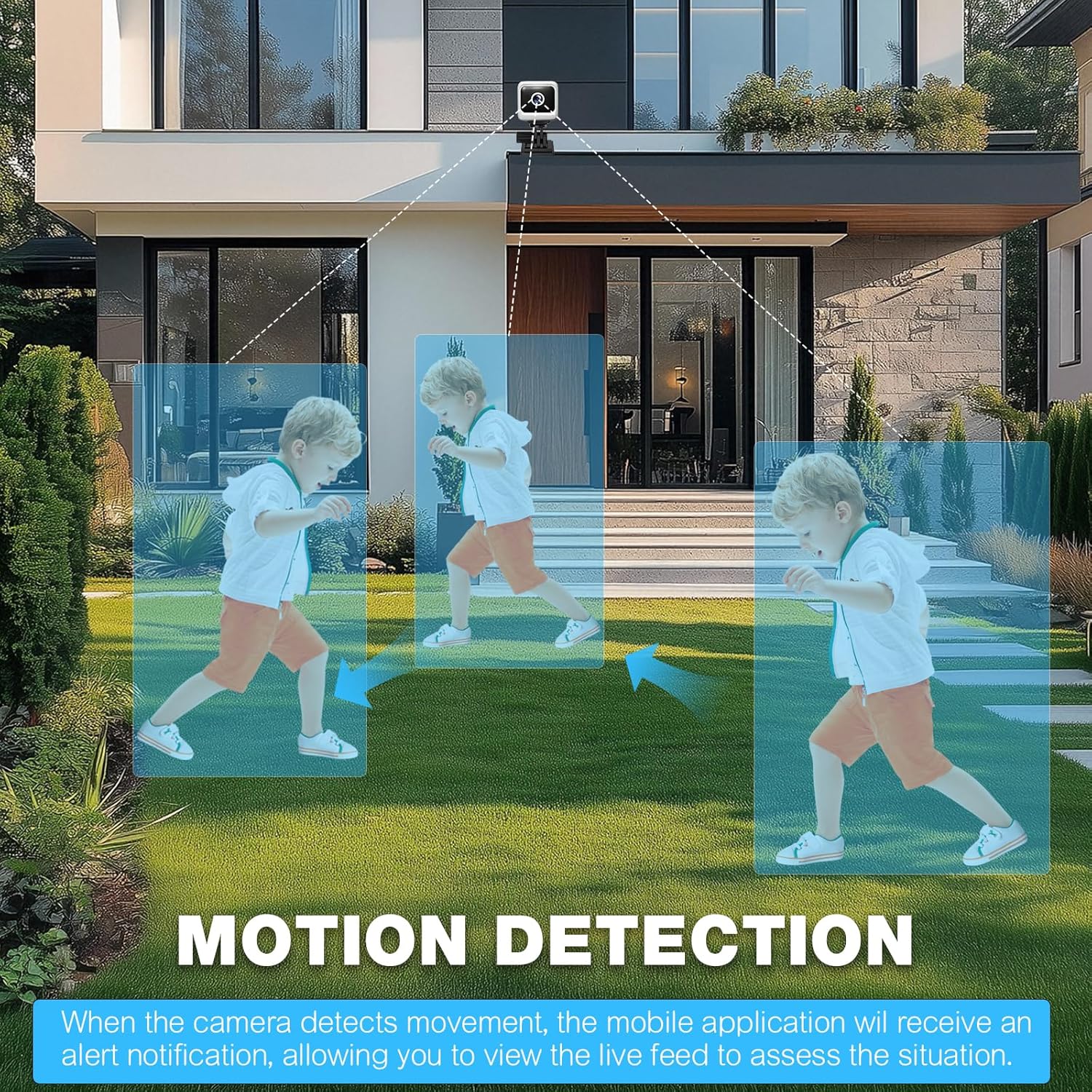 Spy Camera Hidden Camera, 4K Mini Cameras with Motion Detection, for Nanny Cam Wireless Surveillance for Indoor Home and Office White