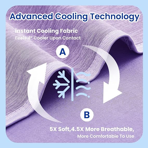 Topcee Cooling Throw Blanket