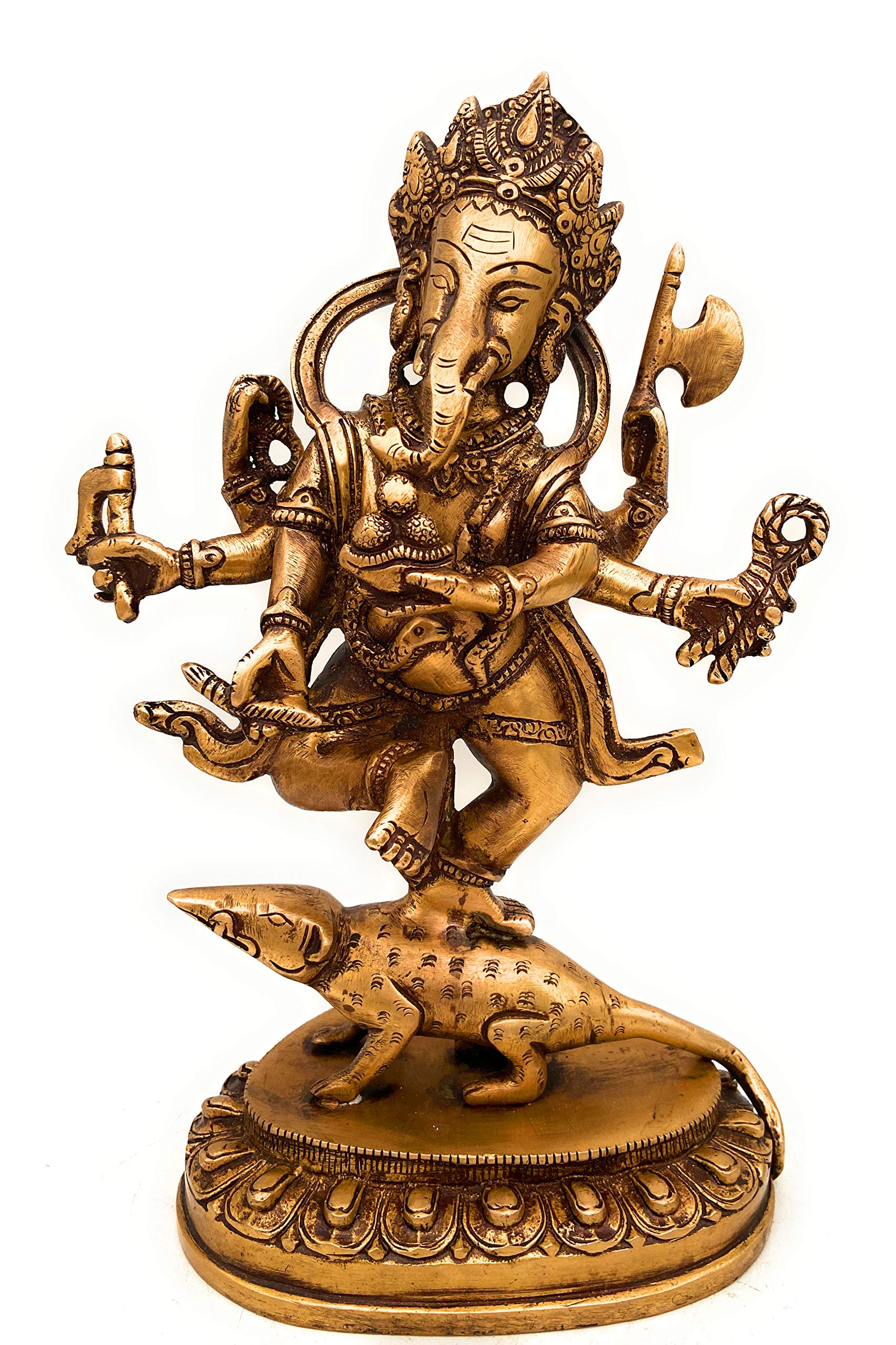 Buy Bhunes Brass Ganesha Statue Ganesha Statues Ganesha Idols Idol