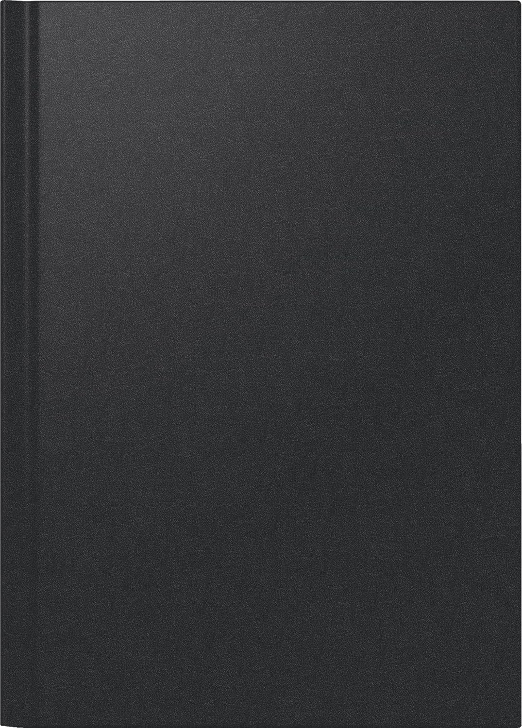BRUNNEN Book Calendar Model 798 2026 | A5, Plastic, Black